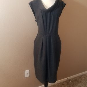 Nine west stretch Grey Sleeveless front pockets SZ 14